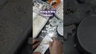 Making Of Dove Kolhapuri #handmade#juttis#jutti#supporthandmade #smallbusiness #talkingtoe#girlpower