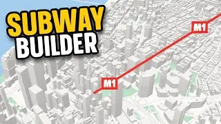 Subway Builder #1 - NOWY symulator budowy metra (2025)