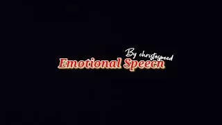 christospeed's Emotional Speech Before Heading A Tough 2026 Journey Ahead