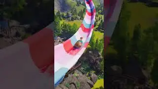 I Built a Slide That Feels Illegal 💀 - Planet Coaster 2 #waterslide #waterpark #planetcoaster2