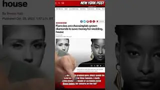 New York Post article about lab grown diamonds vs natural diamonds