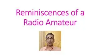 Reminiscences of a Radio Amateur
