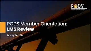 PODS Member Orientation & Refresh Our NEW Member Portal & LMS!