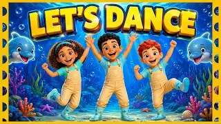 Ocean Dance Song for Kids🐬 | School Program Dance for Kids | Sea Animal Song