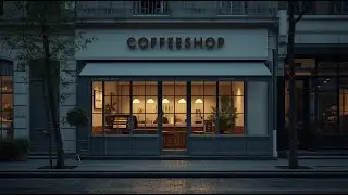 Minimal Coffee Shop Lo-Fi ☕🤍 | Clean Focus Music for Work & Study