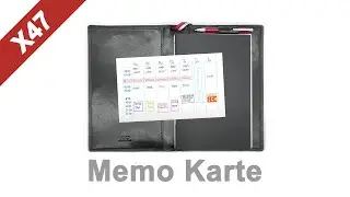 X47 Memo Karte (X47-64)