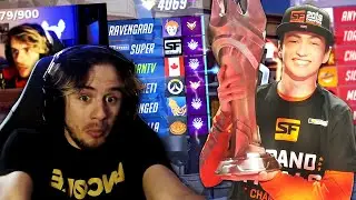 the best CONSOLE player meets Super (Overwatch)