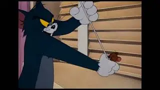 Tom and Jerry - 1950 - Saturday Evening Puss (with Hanna-Barbera running sound effects)