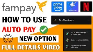Fampay Auto Pay Kaisa Use karna | How to Use Fampay Auto Pay Option |#Fampay_Auto_Pay_2025