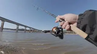 $62 Walmart Lews classic rod and reel review. #fishing #review #fish #fyp #youtuber