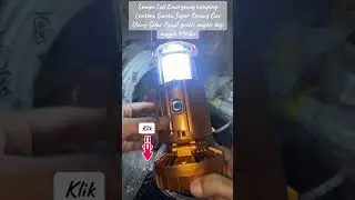Lampu camping gantung emergency #lampucamping #lampuemergency