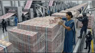 Inside the Indian Rupee Factory: How India Produces Its National Currency (Full Process)