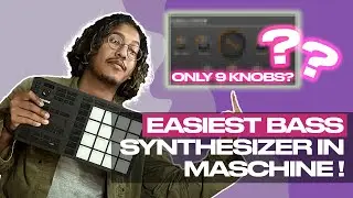 This Synthesizer Is Quick And Easy To Making Basses! - Native Instruments Maschine Bass Synth Plugin