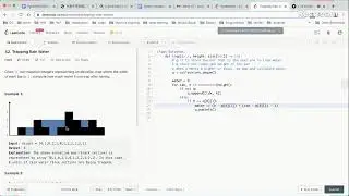 Leetcode 42. Trapping Rain Water (1)