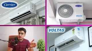 VOLTAS vs. CARRIER 1 Ton 5 Star Inverter AC Review! DON'T Make the WRONG Choice!