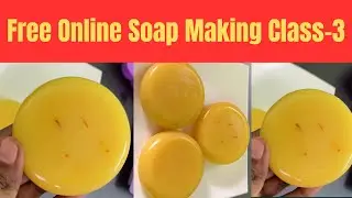 Free Soap Making Class -3 || Basic Class || Goat milk Soap || Rose and kesar Soap