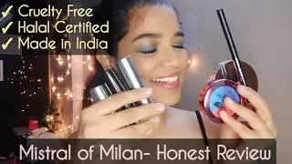 HONEST First Impression / REVIEW + Demo of MISTRAL OF MILAN makeup | Srishti Dubey