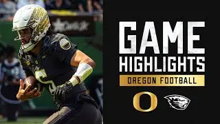 Oregon Football vs Oregon State | Game HIGHLIGHTS (2025)