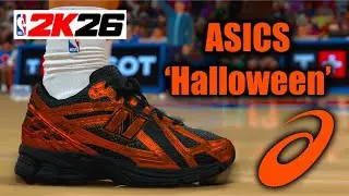 NBA 2K26 Shoe Creator - ASICS Custom Halloween