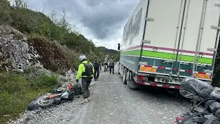 Emprendemos viaje al norte desde Villa O`Higgins. Llegamos 4 (de cinco) el video termina con 3.