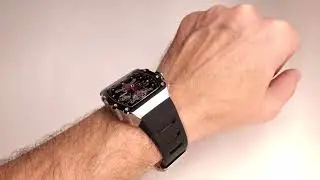 High Quality #RM #Style #watch Thin Case Pagani Design YS011 Silver on Black Silicone Strap Unboxing