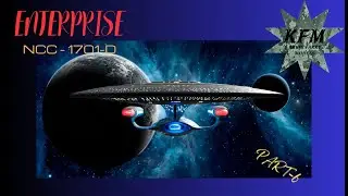 STAR TREK GALAXY CLASS STARSHIPS TREKWORKS TRIBUTE BUILD PART-6