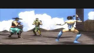 Scorpion VS Kitana (Scorpion Story Part 5) - Mortal Kombat Shaolin Monks |HARD 1080P Gameplay