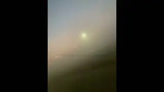 Dubai morning fog😯😱