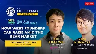 How Web3 Founders Can Raise Funds Amid The Bear Market | BitPinas Webcast 29
