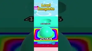 2048 | 2048 | 4096 Green Ball in 2048 Rainbow Tile - Ball Run 2048 #cutiepie22yt #devagamezone #fyp