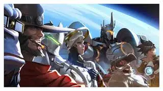 Overwatch Hero Gallery Ambience Theme PS4 PRO 2019
