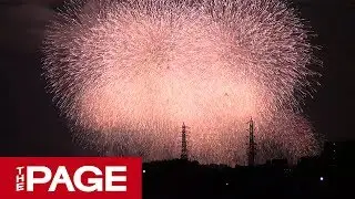 PL花火芸術　色あざやかに大阪の夜空焦がす（2019年8月1日）