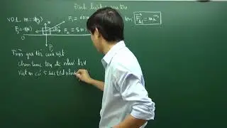 Định luật 2 Niu tơn   phần 1
