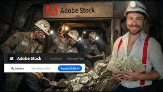 Adobe Stock Earnings: How I Made $92 Overnight with Ai tools Full Workflow