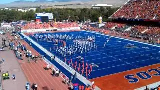 Boise State vs Air Force - National Anthem and F15 Flyover