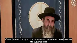 בואי כלה | כמעט שבת שלום - דברי תורה לכבוד שבת קודש | בראשית | תשפ