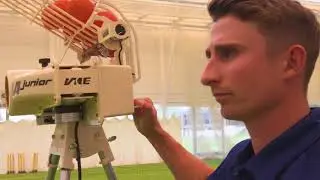 The BOLA Junior cricket Bowling Machine from ha-ko group, mumbai