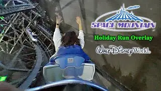 Space Mountain Holiday Run On Ride Low Light 4K POV Walt Disney World 2023 12 28