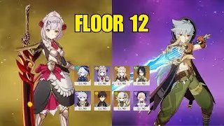 No UI Challenge | Noelle & Razor Main DPS | Genshin Impact 5.1 Spiral Abyss Floor 12