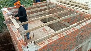 Amazing roof formwork centring||village house cetring formwork construction||krishna thekedar