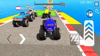 MONSTER TRUCK MEGA RAMP EXTREME RACING Gameplay [Android] - Part 1