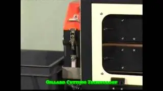 Extruded profile cutting machine