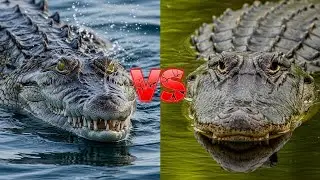  SALTWATER CROCODILE VS ALLIGATORS | Two Giants, Two Worlds