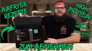 3 HIGH PROTEIN Airfryer Rezepte f&uuml;r Eure Neujahrsvors&auml;tze 2026! Heissluftfritteuse, Airfry, Heilufri
