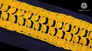 Simple Toran Patti #तोरण पट्टी #Crosia ka toran #woolen art and craft