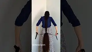 Watch This Simple Ribbon Trick For Super Long Hair!