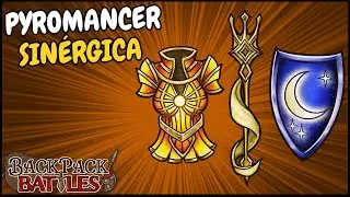 La SINERGIA ABSOLUTA de HOLY SPEAR con la PYROMANCER😯| Backpack Battles | Gameplay Español