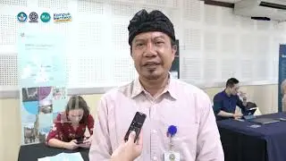 Wawancara Rektor pada UK Education Expo and Academic Networking