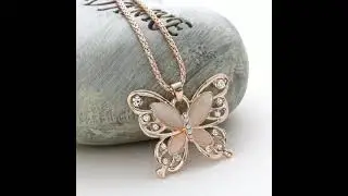 Perfect Butterfly Necklace design for daily Use /simple butterfly necklace for daily use & partywear