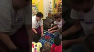 Teaching Preschool at Home - Measuring our Snake